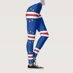 Vlag van Kaapverdië Leggings