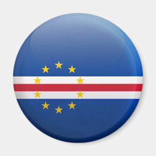 Vlag van Kaapverdië Magneet