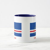 Vlag van Kaapverdië Mok (Midden)