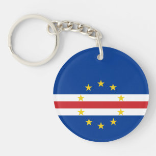 Vlag van Kaapverdië Sleutelhanger