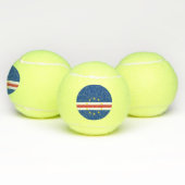 Vlag van Kaapverdië Tennisballen (Multi)