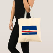 Vlag van Kaapverdië Tote Bag (Voorkant (product))
