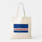 Vlag van Kaapverdië Tote Bag (Achterkant)