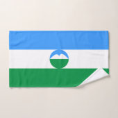 Vlag van Kabardino-Balkarië Bad Handdoek (Handdoek)