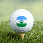 Vlag van Kabardino-Balkarië Golfballen (Insitu Shirt)