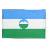 Vlag van Kabardino-Balkarië Kussensloop (Achterkant)