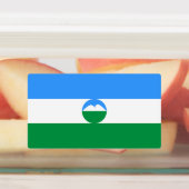 Vlag van Kabardino Balkarië Labels (Aangebracht)