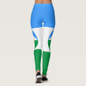Vlag van Kabardino-Balkarië Leggings (Achterkant)