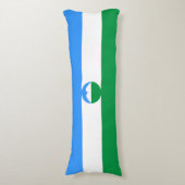 Vlag van Kabardino-Balkarië Lichaamskussen (Voorkant Verticaal)