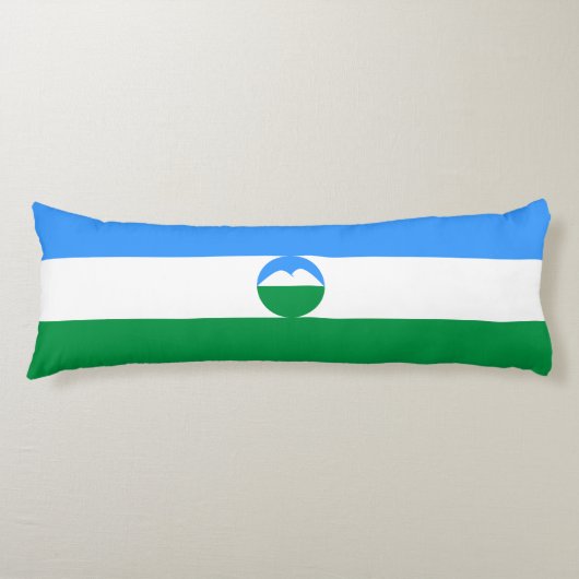 Vlag van Kabardino-Balkarië Lichaamskussen (Voorkant)