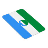 Vlag van Kabardino-Balkarië Magneet (Rechterzijde)