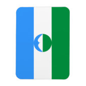 Vlag van Kabardino-Balkarië Magneet (Verticaal)
