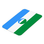 Vlag van Kabardino-Balkarië Magneet (Linkerzijde)