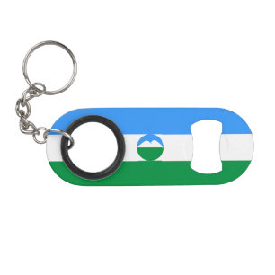 Vlag van Kabardino Balkarië Mini Flessenopener