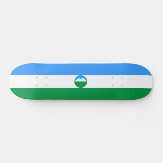 Vlag van Kabardino Balkarië Persoonlijk Skateboard (Horizontaal)