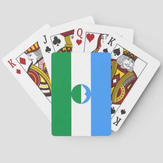 Vlag van Kabardino-Balkarië Pokerkaarten (Achterkant)