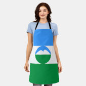 Vlag van Kabardino-Balkarië Schort (Gedragen)