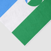 Vlag van Kabardino-Balkarië Tissuepapier (Detail)