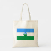 Vlag van Kabardino Balkarië Tote Bag (Achterkant)