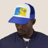 Vlag van Kabylië Trucker Pet (In situ)