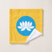 Vlag van Kalmukkië Bad Handdoek (Wasdoekje)