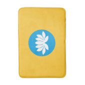 Vlag van Kalmukkië Badmat (Voorkant Verticaal)