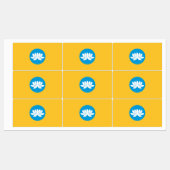 Vlag van Kalmukkië Labels (Vel)
