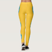 Vlag van Kalmukkië Leggings (Achterkant)