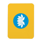Vlag van Kalmukkië Magneet (Verticaal)