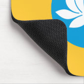 Vlag van Kalmukkië Muismat (Hoek)