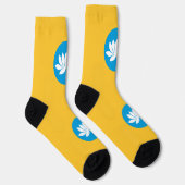 Vlag van Kalmukkië Sokken (Rechts)