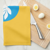 Vlag van Kalmukkië Theedoek (Quarter Fold)