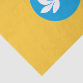 Vlag van Kalmukkië Tissuepapier (Detail)