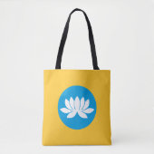 Vlag van Kalmukkië Tote Bag (Voorkant)