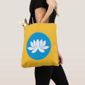 Vlag van Kalmukkië Tote Bag (Dichtbij)