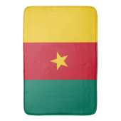 Vlag van Kameroen Badmat (Voorkant Verticaal)