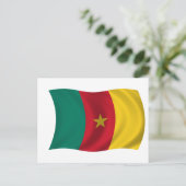 Vlag van Kameroen Briefkaart (Staand voorkant)