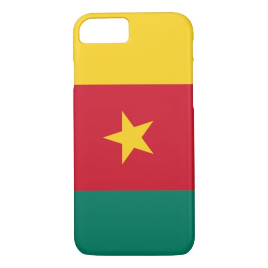 Vlag van Kameroen Case-Mate iPhone Case (Achterkant)