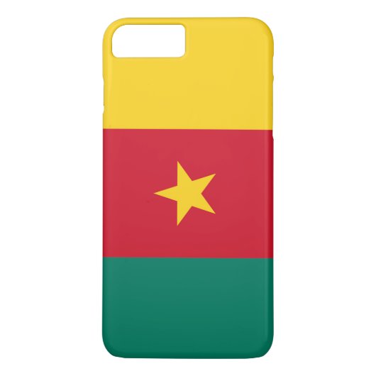 Vlag van Kameroen Case-Mate iPhone Case (Achterkant)