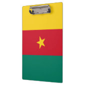 Vlag van Kameroen Klembord (Links)