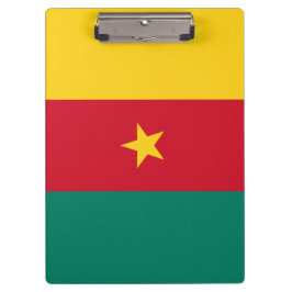 Vlag van Kameroen Klembord