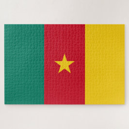 Vlag van Kameroen Legpuzzel