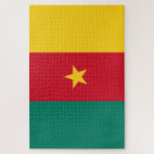Vlag van Kameroen Legpuzzel (Verticaal)