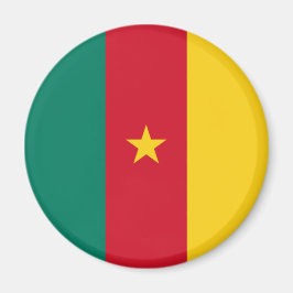 Vlag van Kameroen Magneet