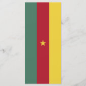 Vlag van Kameroen Menu (Achterkant)