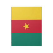 Vlag van Kameroen Notitieblok (Linkerzijde)