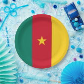 Vlag van Kameroen Papieren Bordje (Feest)