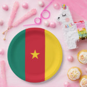 Vlag van Kameroen Papieren Bordje (Feest)