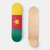Vlag van Kameroen Persoonlijk Skateboard (Voorkant)