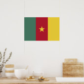 Vlag van Kameroen Poster (Keuken)